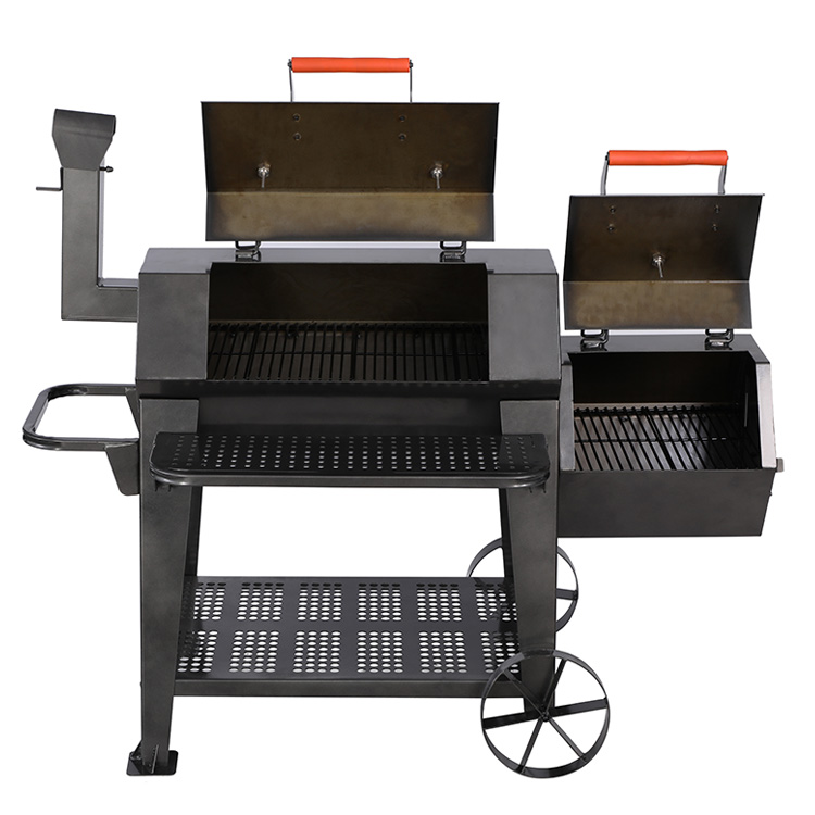 Zware BBQ-grill houtskool